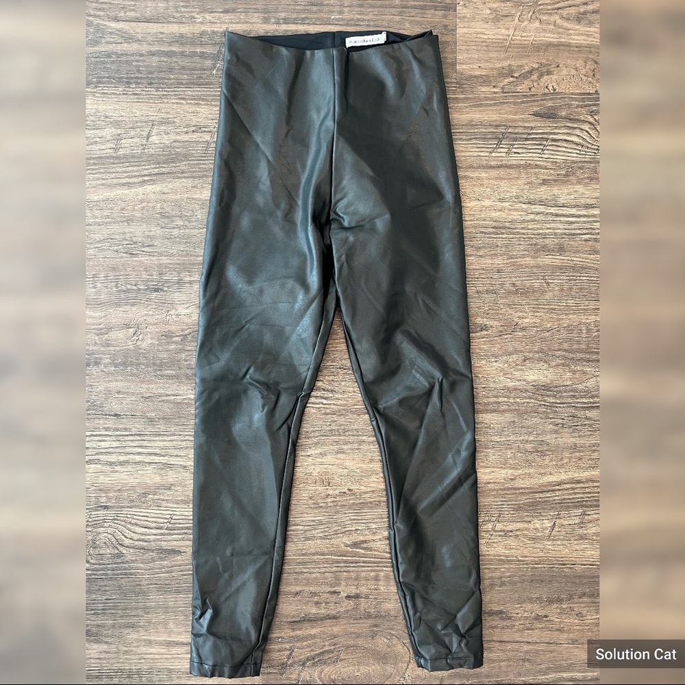 Abercrombie & Fitch Faux Leather High Waist Leggings Sz. Small